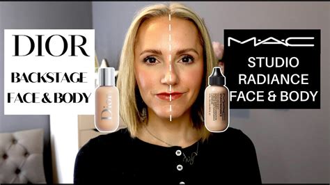 mac face and body vs dior face and body|dior vs mac.